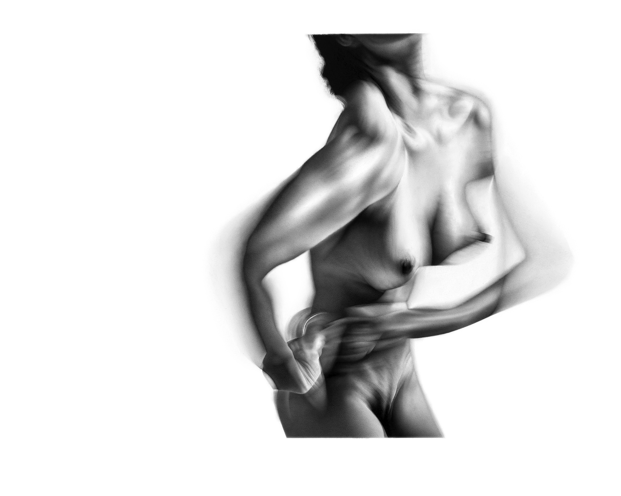 Torso en movimiento